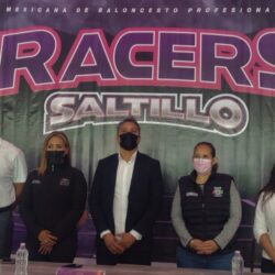 Presentan al equipo femenil de baloncesto Racers Saltillo