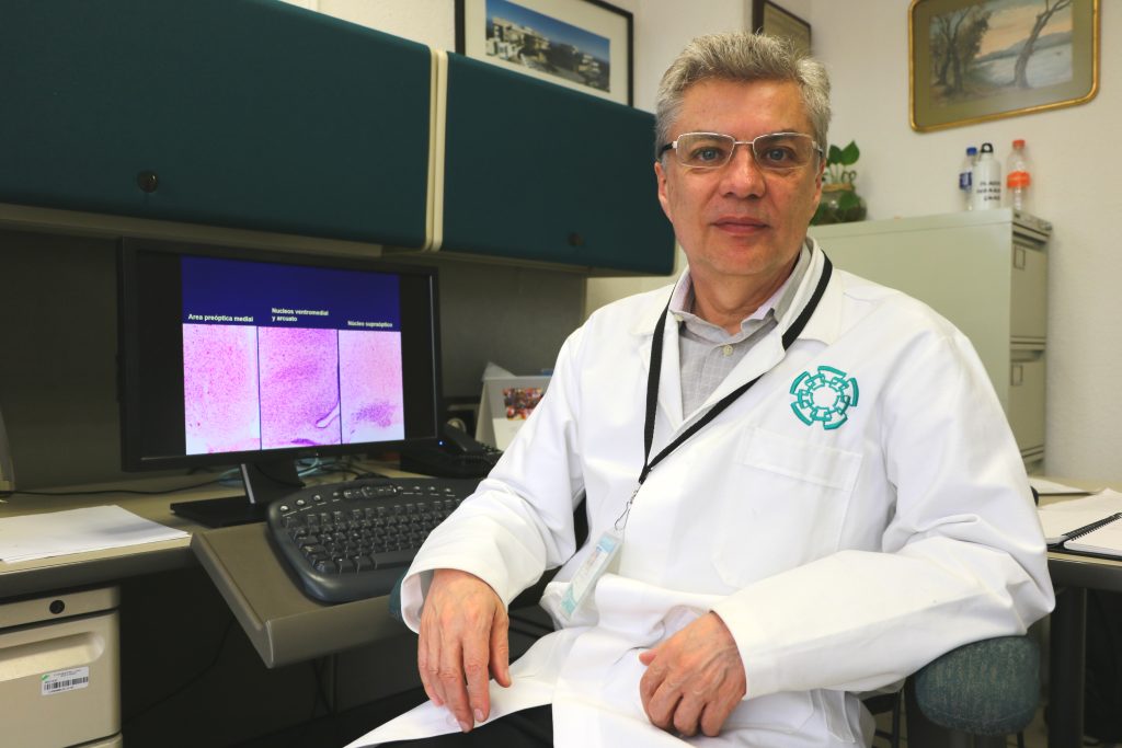 Alonso Fernández Guasti, investigador del Departamento de Farmacobiología del Cinvestav.